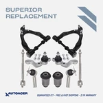 Autoacer -10P Front Control Arms Ball Joints Bushings Tie Rod Kit For Tacoma 2WD New. Price: $275.00.
