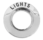 For 1964-67 Mustang, Falcon, Ranchero; Headlamp Switch Bezel; Chrome Die-cast New. Price: $60.11.
