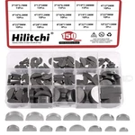 Hilitchi 150PCS Sizes Carbon Steel Woodruff Keys Half Moon Silver Ungraded. Price: $18.98.