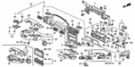 Genuine Honda Lid Assembly Glove Box *R104L* (vintage Red) 77501-SM4-A01ZD New. Price: $24.53.