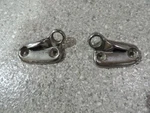 63-67 C2 Corvette Lh/rh Convertible Windshield Header Strikers-gm #3826367/368 Used. Price: $39.95.