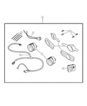 Genuine Mopar Overlay Harness 5191988AA New. Price: $58.23.