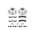 Power Stop K6993-36 Truck And Towing Z36 Brake Pad & Rotor Kit Cross-drilled New. Price: $459.36.