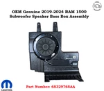 68329768AA Oem 2019-2024 Ram 1500 Audio Subwoofer Speaker Bass Box Assembly New. Price: $139.00.