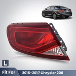 Rear Outer Tail Light For 2015-2017 Chrysler 200 Driver Left Side 68110361AA New. Price: $82.00.