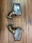Porsche Oem 911 997 Turbo/turbo Exhaust Tips Pair Used. Price: $1400.00.
