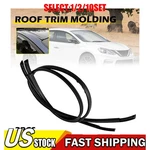 Black Roof Drip Molding Weatherstrip For 13-18 Nissan Sentra Left Right 10X New. Price: $8.54.