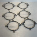 Lot Of New Vintage 1962 Chevy Impala Tail Light Trim Rings. Price: $108.80.
