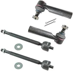 Set Of 4 Front Inner And Outer Tie Rod End Kit For 2005-2018 Toyota Tacoma New. Price: $97.99.