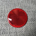 Stratolite 2676518, No. 38-S Reflector Peel & Stick Nos Approx. 1/4" Red New. Price: $8.98.