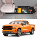 Under Seat Storage Box Compatible With 2019-2026 Chevy Chevrolet Silverado 1500/ New. Price: $136.98.