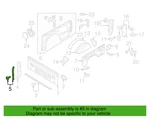 Ford 15-22 F-150 F-250 Panel Extension Seal Strip FL3Z-25403B54-A New. Price: $15.99.