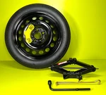 Spare Tire 125/80-17" With Jack Kit FITS:99-18 Volvo P3 S60 XC70 XC60 S80 V60 New. Price: $225.00.