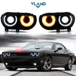 Projector Led Headlights For Dodge Challenger 2008-2014 W/sequential Front Lamps New. Price: $249.00.