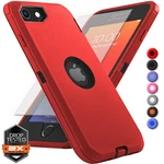 For Apple Iphone 6 7 8 Plus 2ND 3RD Shockproof Case Cover + Screen Protector New. Price: $8.79.