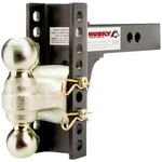 Husky Towing 33104 2" Receiver 6" Drop Adjustable Ball Mount Kit With Dual New. Price: $182.84.