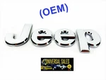 Oem Cherokee Liberty Jeep Emblem Badge Logo Hood Or Liftgate New 55157089AC. Price: $48.00.