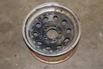 Vintage U.s. Wheel 94 Series Black Steel Modular 15X7" Gm 5X4.75" Bc 4" Bs Used. Price: $75.00.