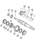 Genuine Mopar Ball Bearing 68582005AA New. Price: $24.74.
