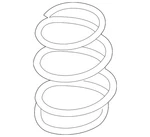 Genuine Nissan Coil Spring 55020-4CE6C New. Price: $223.18.
