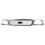 FO1200377 New Grille Fits 1999-2002 Ford Expedition Xlt. Price: $250.00.