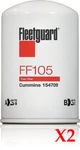(2) New FF105 Genuine Fleetguard Cummins 3315844 Replacement Part Fuel Filter. Price: $29.95.