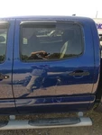 05-15 Toyota Tacoma Crew Cab Oem Driver Left Rear Door Blue Used. Price: $297.50.
