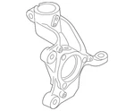 Genuine Audi Knuckle 5Q0-407-254-C New. Price: $142.50.