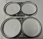 1964 Pontiac Gto Lemans Original Gm Headlight Bezels Restored - Not Repro Remanufactured. Price: $249.95.
