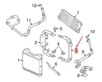 New Mercedes-benz W463 Amg Oil Cooler Left Bracket A4635019184 Genuine Neu. Price: $202.39.