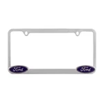 Pilot Bully WL021C Ford License Frame Holder Triple Chrome Plated New. Price: $17.99.