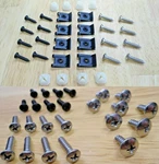 Bezel/trim/moulding Screws/nuts! For Classic Bel Air Pickup Impala C10 Delta Etc New. Price: $38.00.