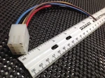 Federal Signal Smart SS2000 Harness Plug With 6" Leads Old Style New. Price: $26.00.