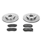 Disc Brake Kit Power Stop K163 Fits 04-06 Hyundai Tiburon New. Price: $343.99.