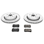 Powerstop Z23 Daily Driver Carbon-fiber Ceramic Brake Pad And Drilled & Slotted New. Price: $272.69.
