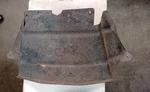 1936 Ford Radiator Splash Shield 68-16554 Original Used. Price: $275.00.