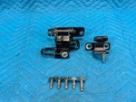 Bentley Cont Flying Spur Rear Door Up & Low Hinges Passenger Side 2006-2012 Oem Used. Price: $95.00.