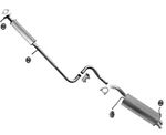11-13 Ford Fiesta Hatchback Dual Outlet Muffler Rear Resonator & New. Price: $369.00.