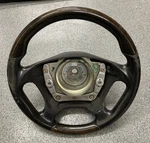 Genuine Mercedes-benz W163 ML55 Amg 1998-05 Steering Wheel Black Leather Wood Used. Price: $385.00.