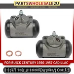 Front Driver & Passenger Drum Brake Wheel Cylinder For Buick Century Cadillac New. Price: $30.38.