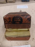 Flathead Ford Wrist Pins 1932-1936 .005 Centerlock. Nib. Wax Wrapped New. Price: $55.00.