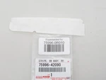 Genuine Oem Toyota 75996-0R010 Passenger Rear Body Trim Stripe Tape New. Price: $18.78.