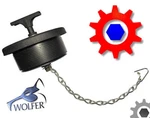 Oem Fuel Filler Cap ; Mil. Hummer M998 5342-01-246-1120 12338558-1 5593170 New. Price: $20.00.