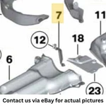 2011 2016 Bmw 520I Left Fuel Tank Heat Insulation Bracket Used Oem 51487185209. Price: $94.99.