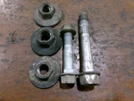 04 - 08 Mazda RX8 Rear Spindle Knuckle Mounting Bolts/nuts Used. Price: $32.95.