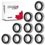 6205-2RS Ball Bearing 25X52X15MM Rubber Sealed (qty 10) New. Price: $27.95.