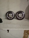 Cadillac 255063 254967 Oem Wheel Center Cap Hub Cover Burgundy/chrome (lot Of 2) Used. Price: $75.00.