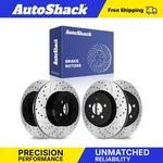 Front Rear Drilled Slotted Brake Rotors For Dodge, Charger 2006-2014 New. Price: $119.34.