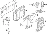 Genuine Volkswagen Spark Plug 06Q-905-601-A New. Price: $20.39.