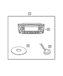 Genuine Mopar Global Positioning Antenna Export 5064187AA New. Price: $72.11.